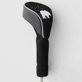 Couvre-club De Golf Polar Bear in the Snow (Incliné)