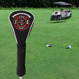 Couvre-club De Golf Pompier du service des incendies