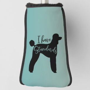 Couvre-club De Golf Poodle Standard J'Ai Standard Chien Silhouette
