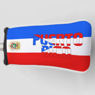 Couvre-club De Golf Porto Rico Drapeau magnifique patriotique