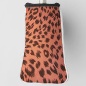 COUVRE-CLUB DE GOLF POSTER DE ANIMAL ROSE (Tourné à 90°)