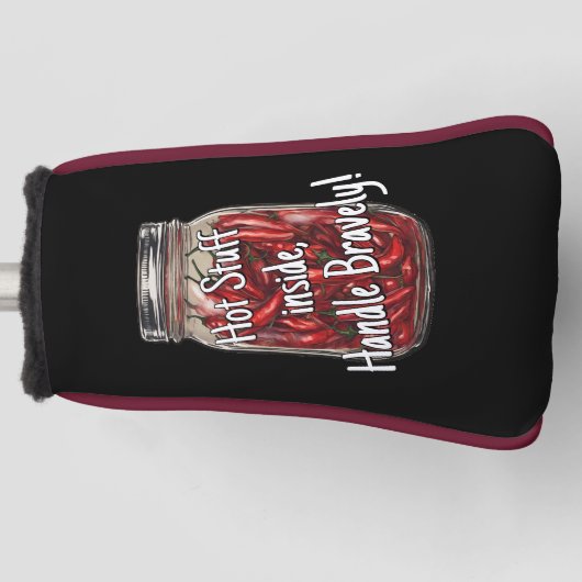 Couvre-club De Golf Pot de piments secs (Devant)