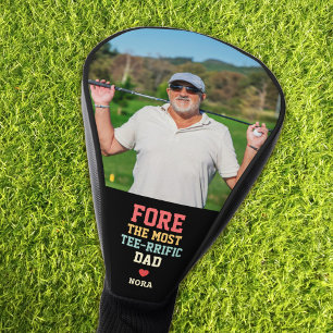 Couvre-club De Golf Pour La Fête des pères De Golf Papa Le Plus Terrif