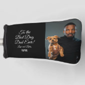 Couvre-club De Golf Pour le meilleur papa de chien jamais photo person (Devant)