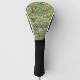 Couvre-club De Golf Pré jaune de Van Gogh - Art floral classique