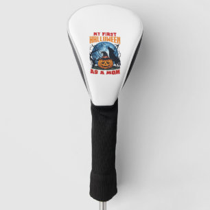 Couvre-club De Golf Premier Halloween en tant que Mom Pumpkin Wolf Moo
