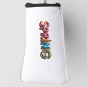 Couvre-club De Golf printemps (Tourné à 90°)