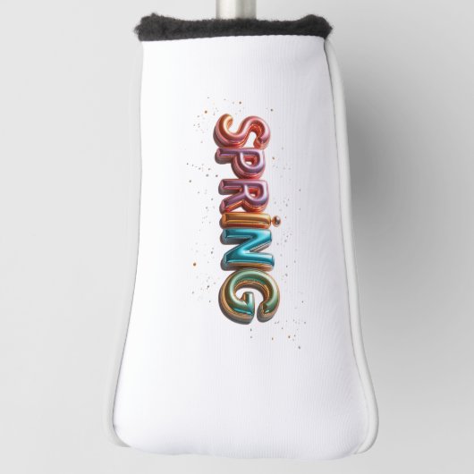 Couvre-club De Golf printemps (Tourné à 90°)