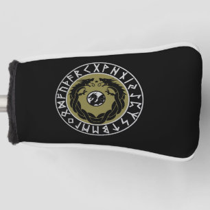 Couvre-club De Golf Protection de Rune Viking Dragon
