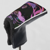 Couvre-club De Golf Psychédélique 3ème Oeil Anime Girl (Devant 3/4)