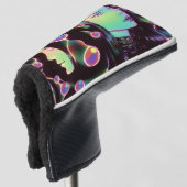 Couvre-club De Golf Psychedélique Anime Girl (Devant 3/4)