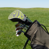 Couvre-club De Golf Punch de Gray et Lime (In Situ)