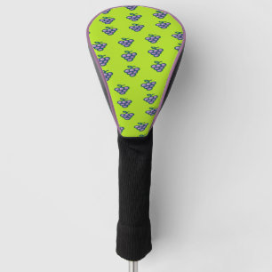 Couvre-club De Golf Purple grapes