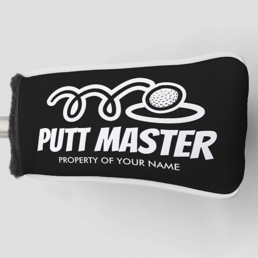 Couvre-club De Golf Putt Master Funny couverture de putter de golf per (Devant)