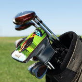 Couvre-club De Golf Putter de golf Red-Tailed Hawk - avec initiales ou (In Situ)