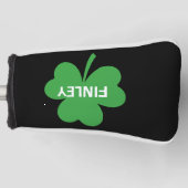 Couvre-club De Golf Putter Monogram Shamrock (Devant)