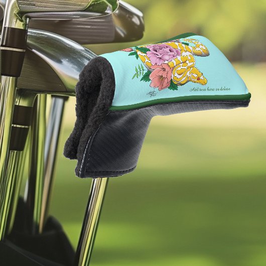 Couvre-club De Golf Python albino