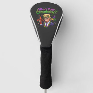 Couvre-club De Golf Qui est ton père ? Trump Mardi Gras