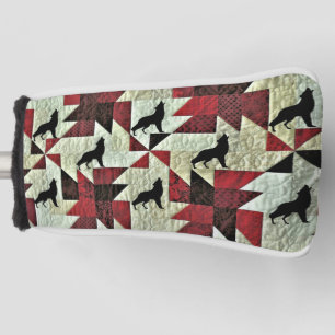 Couvre-club De Golf Quilt de loup Howling