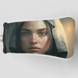 Couvre-club De Golf Rain hood girl