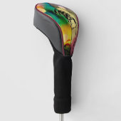 Couvre-club De Golf Rainbow Grass Drame (Incliné)