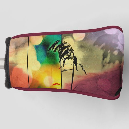 Couvre-club De Golf Rainbow Grass Drame (Devant)