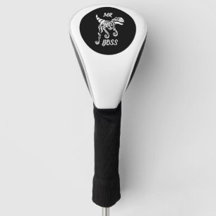 Couvre-club De Golf Rapateur fantôme blanc
