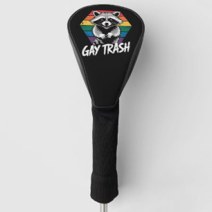 Couvre-club De Golf Raton laveur gay poubelle Fierté LGBTQ Vintage