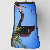 Couvre-club De Golf Raven Black Bird (Tourné à 90°)