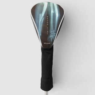 Couvre-club De Golf Rayon cassé et Ulna Xray "Temps de pause"  