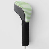 Couvre-club De Golf Rayures Vertes (Incliné)