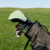 Couvre-club De Golf Rayures Vertes (In Situ)