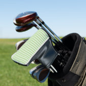 Couvre-club De Golf Rayures Vertes (In Situ)
