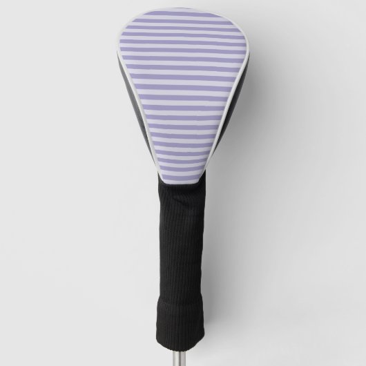 Couvre-club De Golf Rayures violettes (Devant)