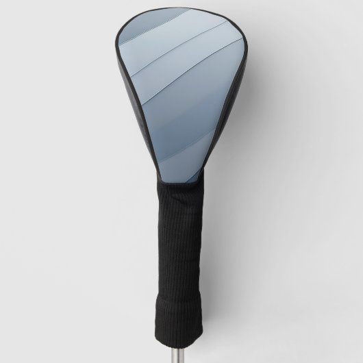 Couvre-club De Golf rectangles gris intégrés (Devant)