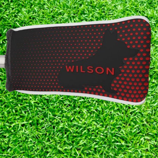 Couvre-club De Golf RED  Corgi