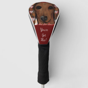 Couvre-club De Golf Red Dachshund