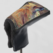 Couvre-club De Golf Red Fox Animal Golf Putter Cover (Devant 3/4)