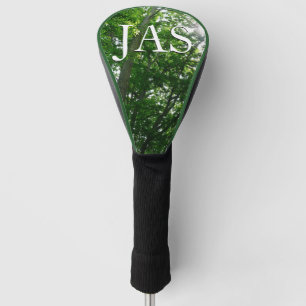 Couvre-club De Golf Regard sur les arbres d'été