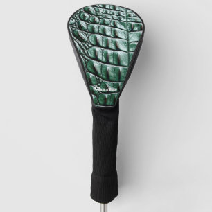 Couvre-club De Golf Regarder la peau de l'alligator