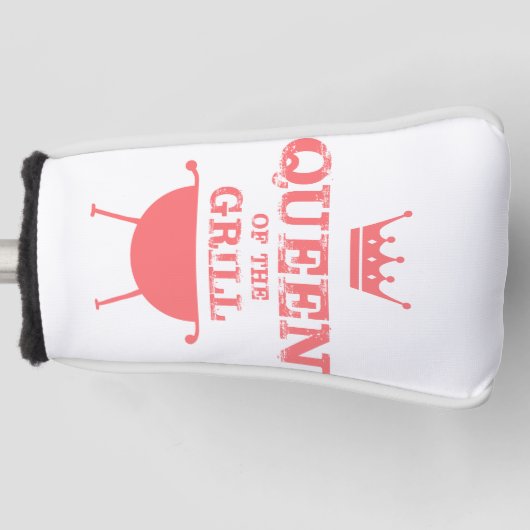 Couvre-club De Golf Reine Du Grill, Rose (Devant)