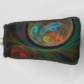 Couvre-club De Golf Renaissance de l'art Abstrait (Devant)