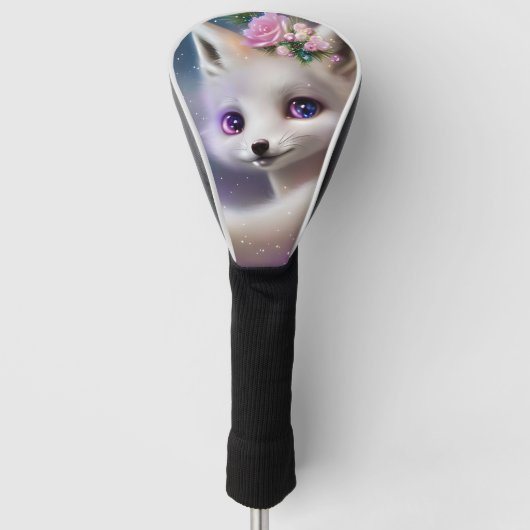 Couvre-club De Golf Renard blanc bébé (Devant)