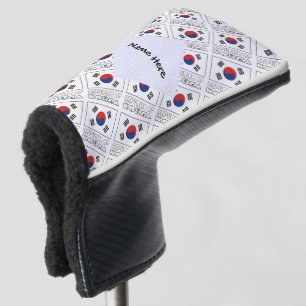 Couvre-club De Golf République de Corée Drapeau sud-coréen Personnalis