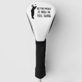 Couvre-club De Golf Retraite Golfer Anniversaire retraité heureux retr (Devant)