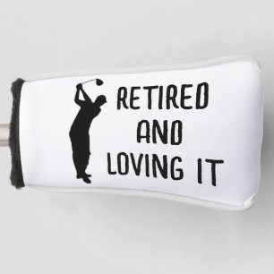 Couvre-club De Golf Retraite Golfer Anniversaire retraité heureux retr