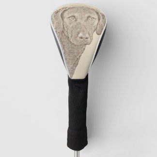 Couvre-club De Golf Retriever de Chesapeake Bay Peinture originale de