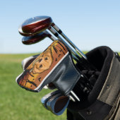 Couvre-club De Golf Retriever doré (In Situ)