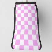 Couvre-club De Golf Retro Checkerboard (Tourné à 90°)
