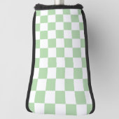 Couvre-club De Golf Retro Checkerboard (Tourné à 90°)